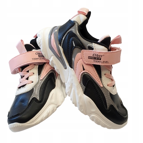 

Półbuty Adidasy Clibee Popiel Rzep R 36 22,00 CM