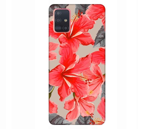 

Etui pokrowiec do Samsung Galaxy A51 Floral kwiaty