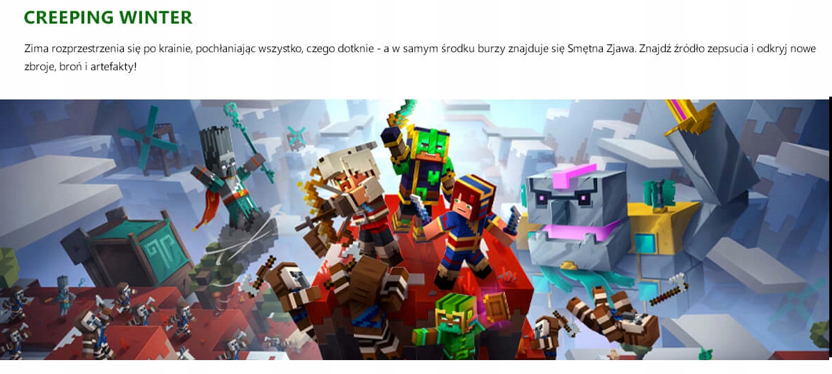 Minecraft Dungeons Ultimate Edition Xbox Series X|S| One Platforma Xbox Series X / S