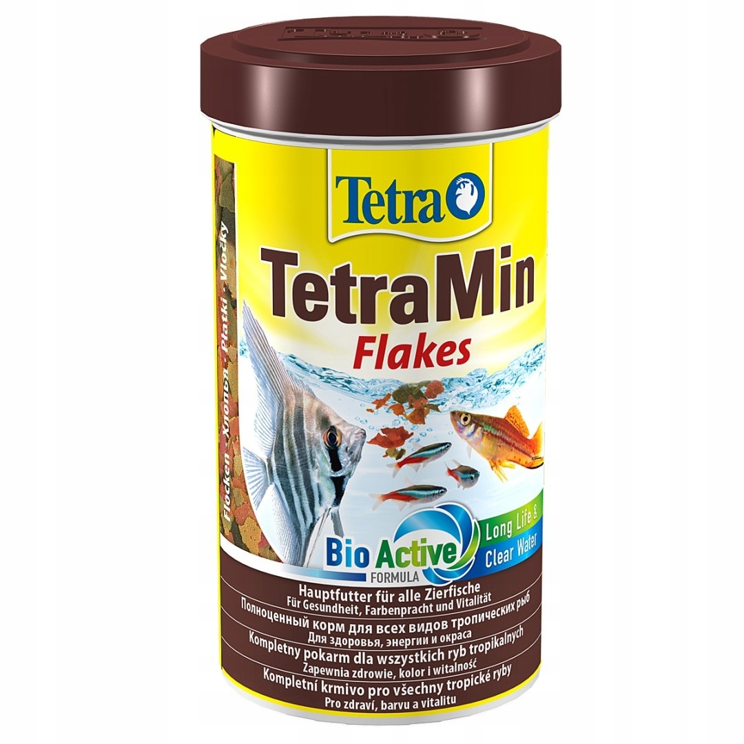 Tetra Min Flakes 500 ml – krmivo ve vločkách pro ryby