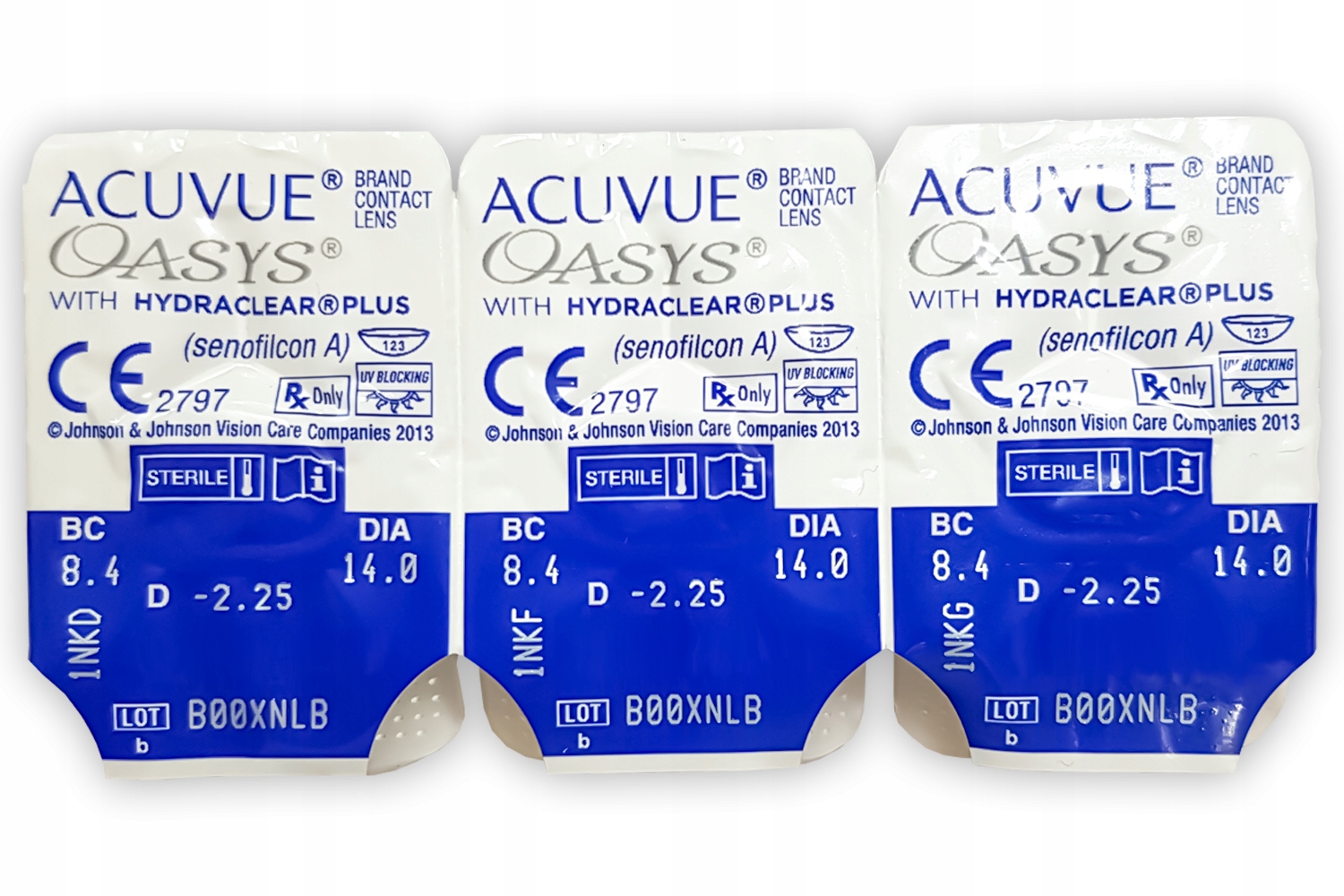 

Soczewki kontaktowe Acuvue Oasys Bc 8.4 3 szt.