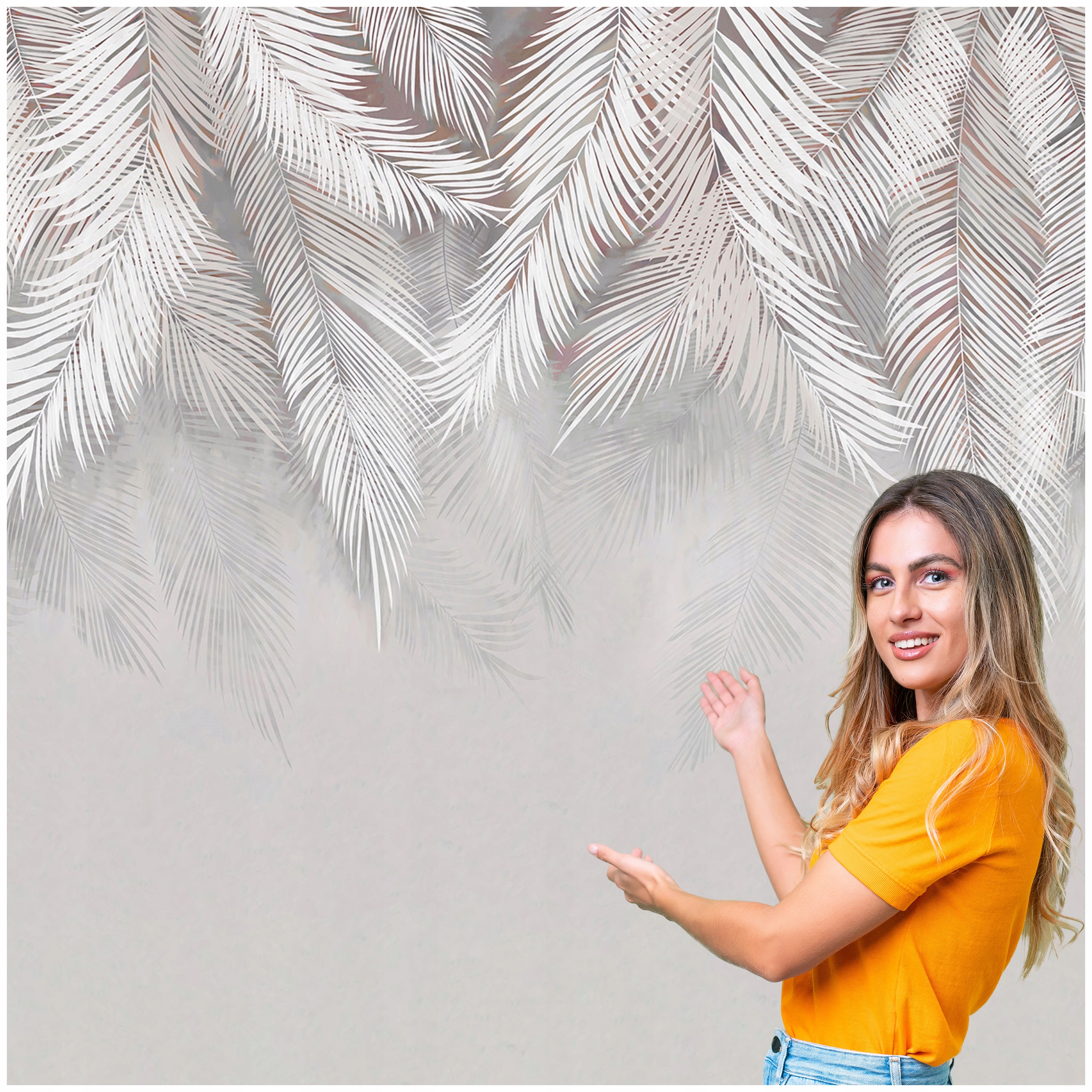 Fototapeta Závesné Listy Palmy 392x280 WL05 W