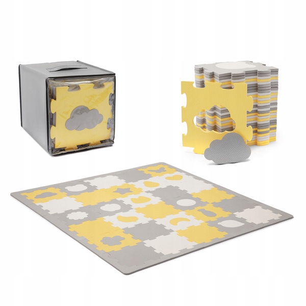 

Kinderkraft Luno Shapes Puzzle Piankowe Mata 3D