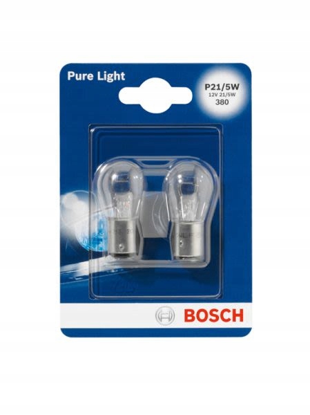 

Żarówka (2szt.) P21/5W 12V Bosch Pure Light