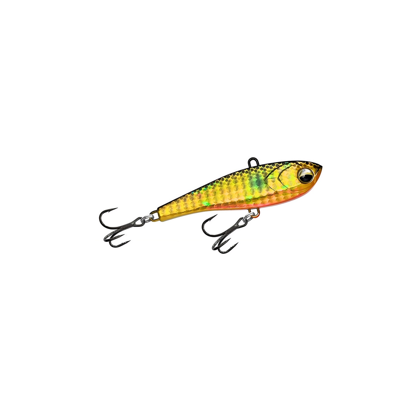 Cykada Gobait Real 3D Vib 5,5cm 10g Kolor: Golden Holo boleń okoń
