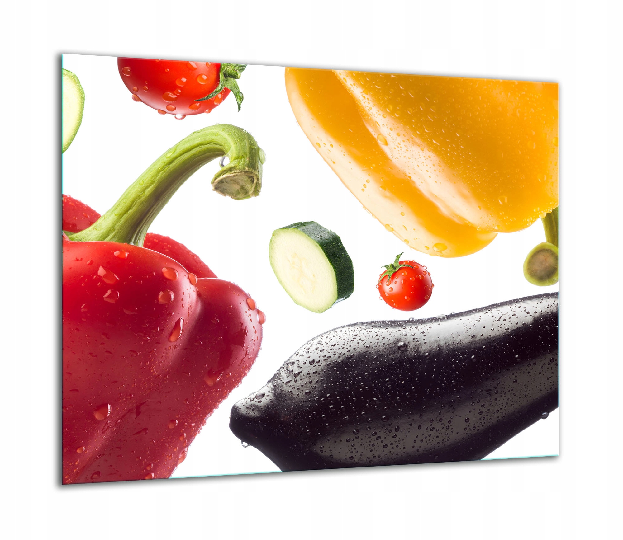 Skleněná Ochranná Deska Na Sporák 60x52 Paprika Kuchyně Indukce 7v1