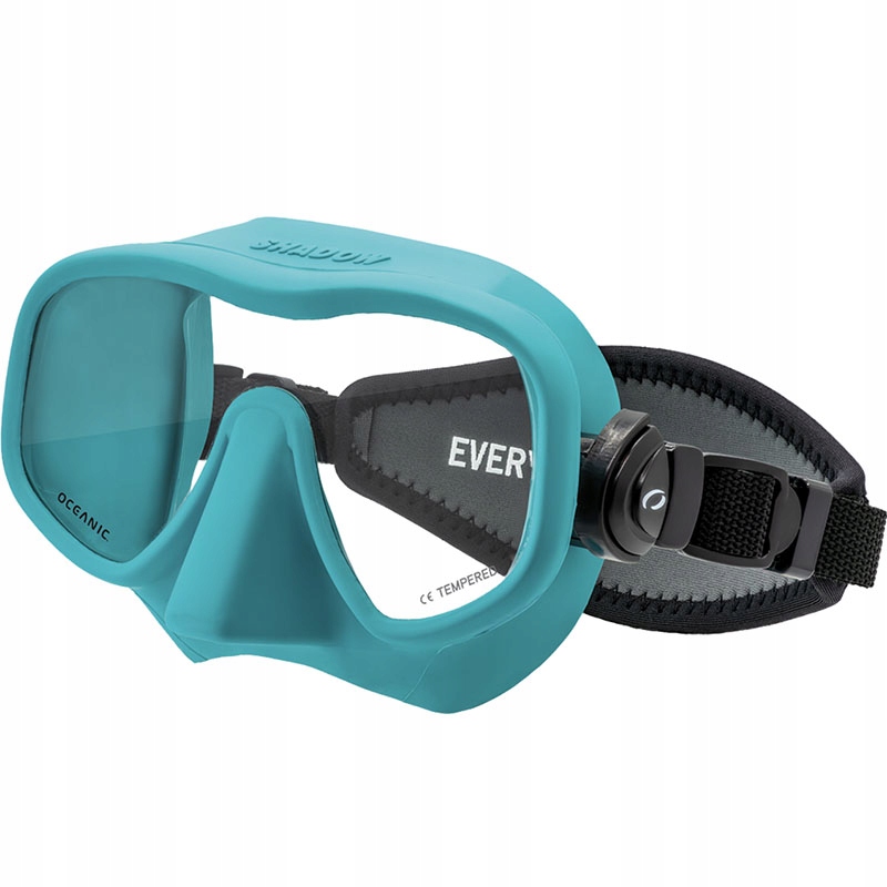 Maska Oceanic Shadow Aqua silikon rozmiar L
