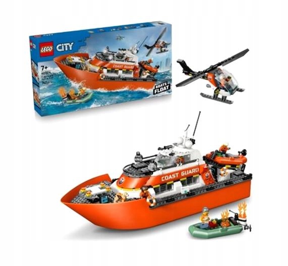 Lego(r) City 60504 Loď A Vrtulník