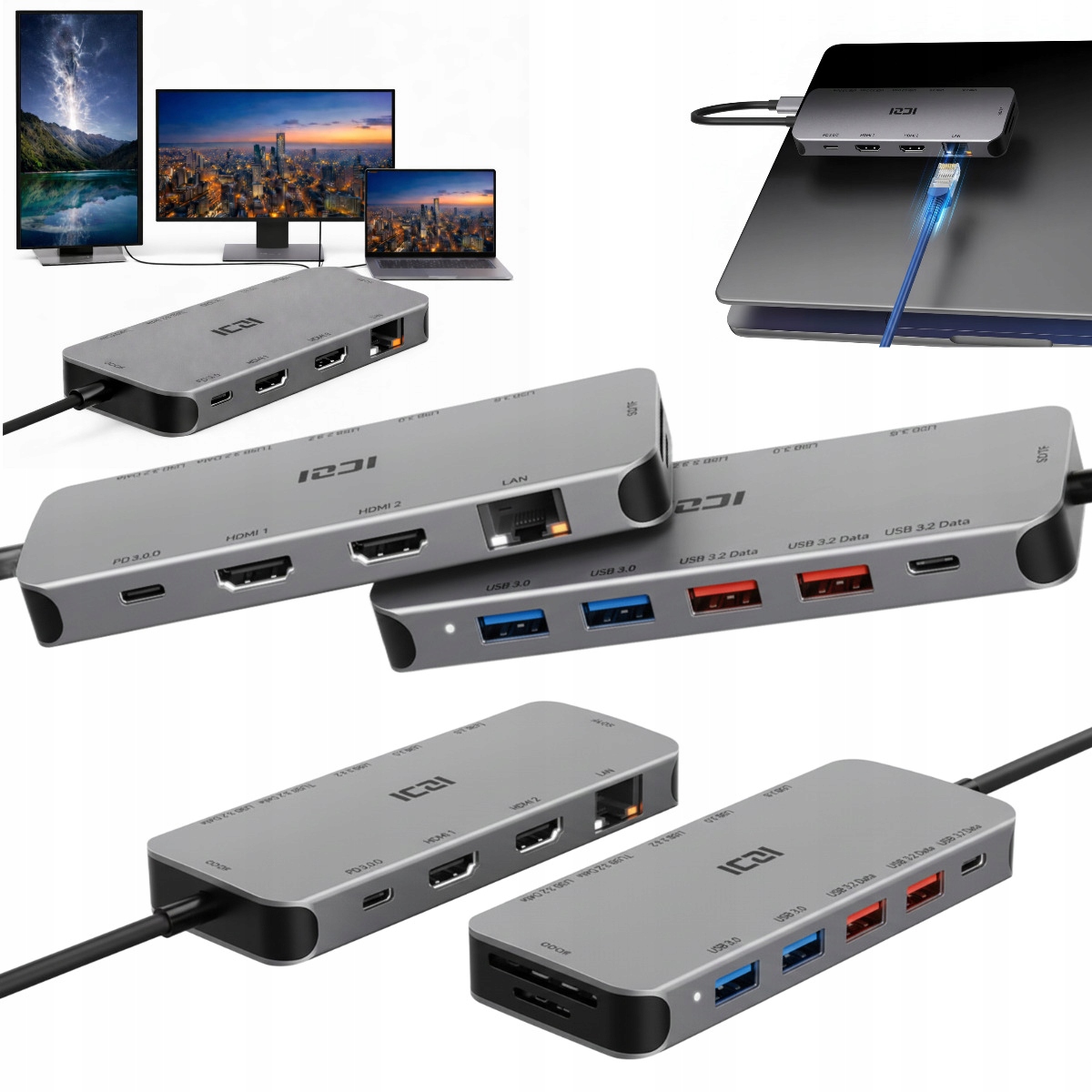 Levná Dokovací Stanice Pro Notebook Gigabyte Nabíjí A Rozšířuje porty