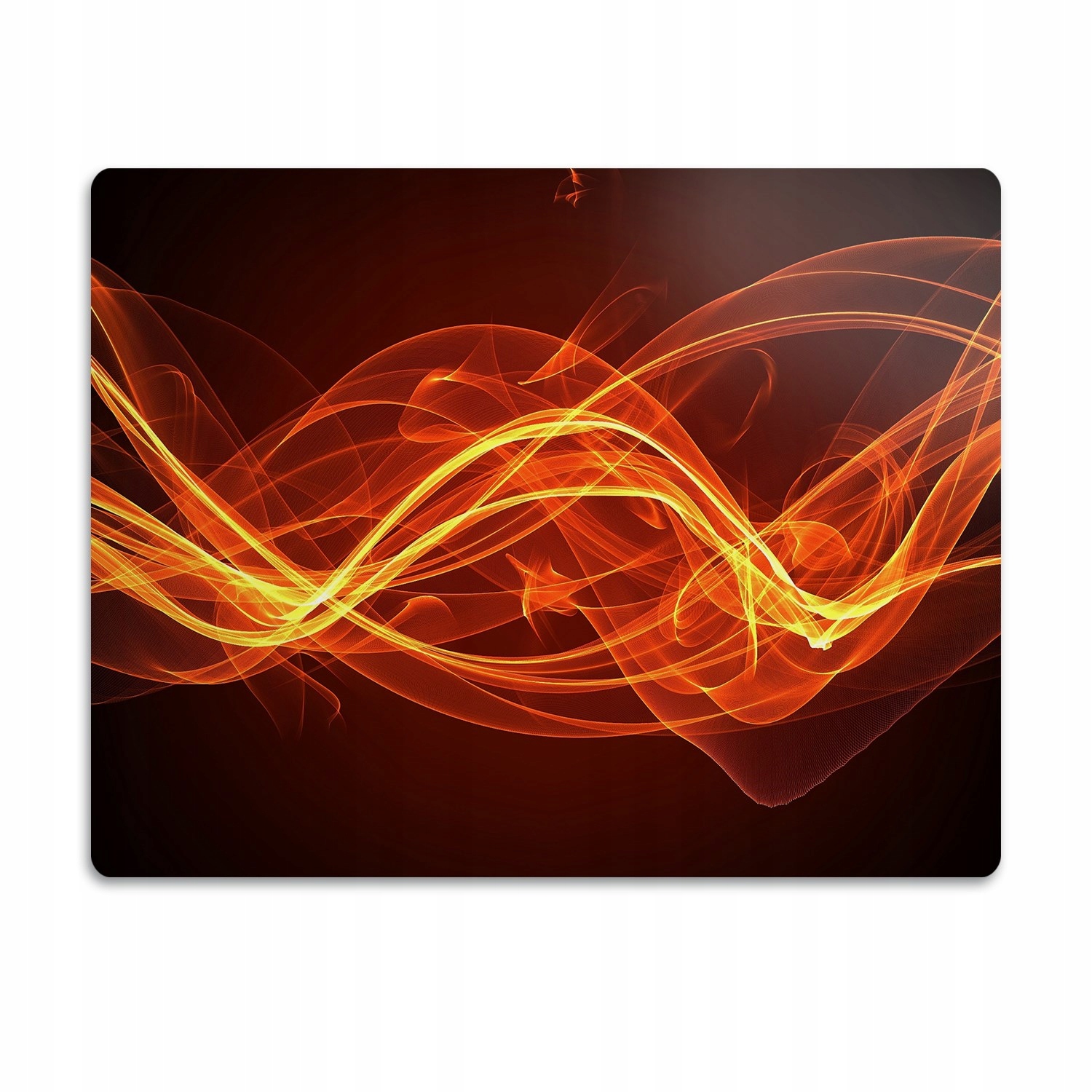 Levně Podložka pod misku Oranžový plamen 90x60 cm