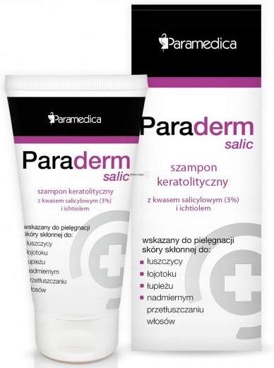 

Paraderm Salic Szampon KERATOLITYCZNY.150G