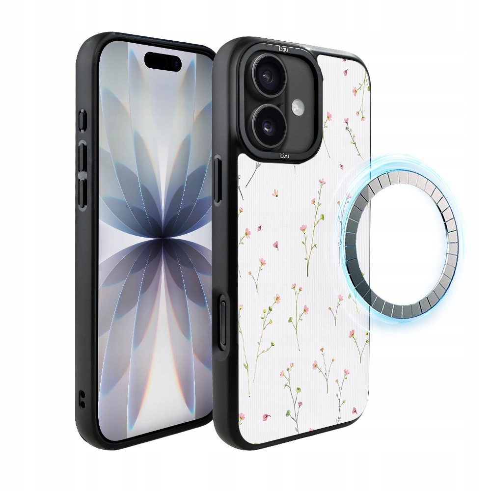 Pouzdro pro iPhone 17 Ibizu DropGuard Matt s MagSafe, polní fantazie