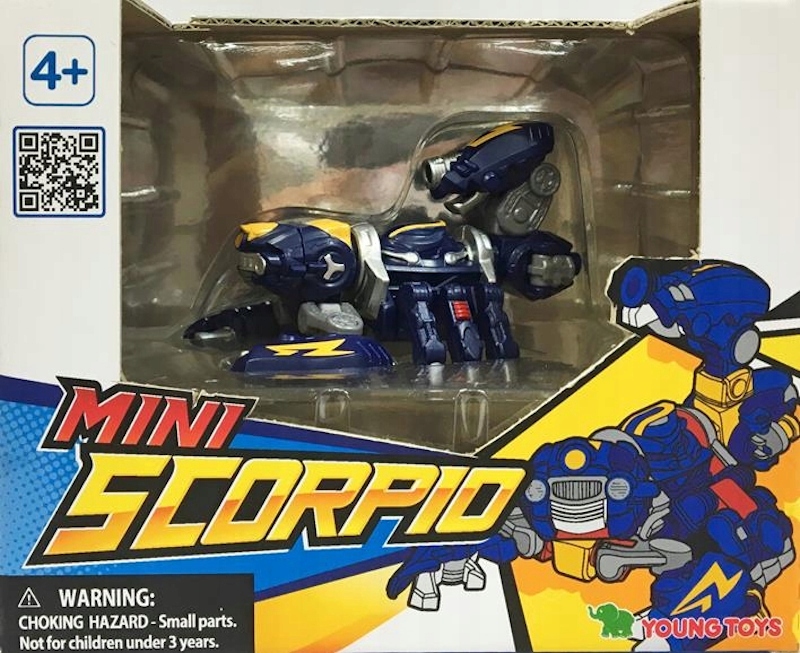 

Metalions Mini Robot Figurka Scorpio Young Toys