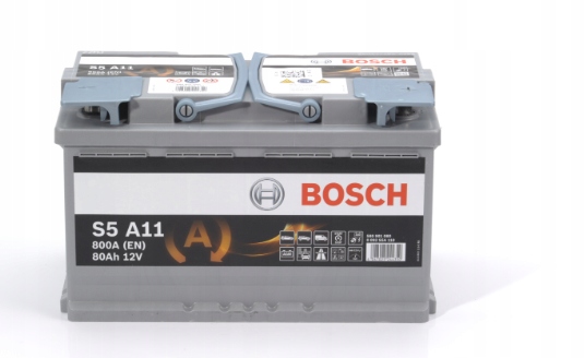 0092s5a110 - АККУМУЛЯТОР BOSCH 80AH / 800 P+ START-STOP AGM