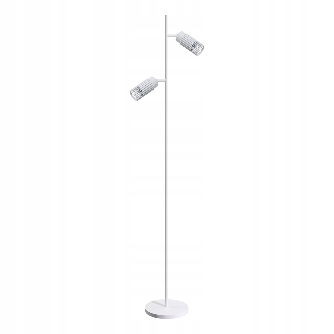 MiLAGRO Vertikální bílá podlahová lampa 2Xgu10 Stropní osvětlení