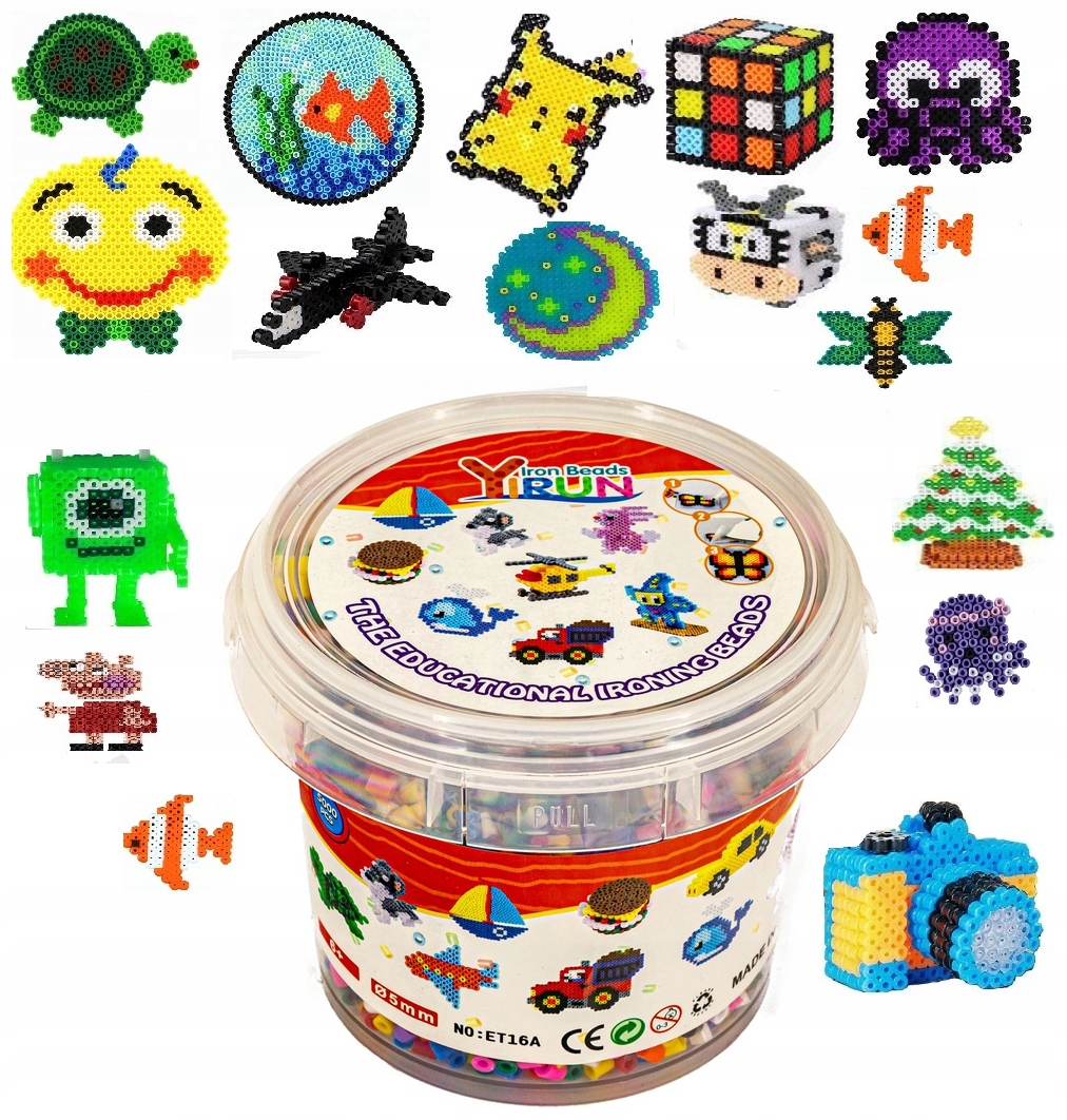 

Koraliki Do Prasowania Prasowanka 5000 Szt Wiadro