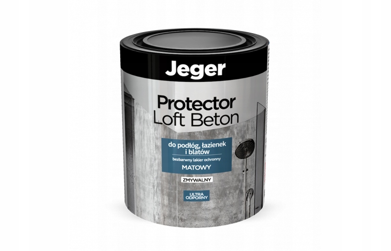 Lakier Protector Loft Beton Do Podłóg, Łazienek I Blatów 1L Matowy