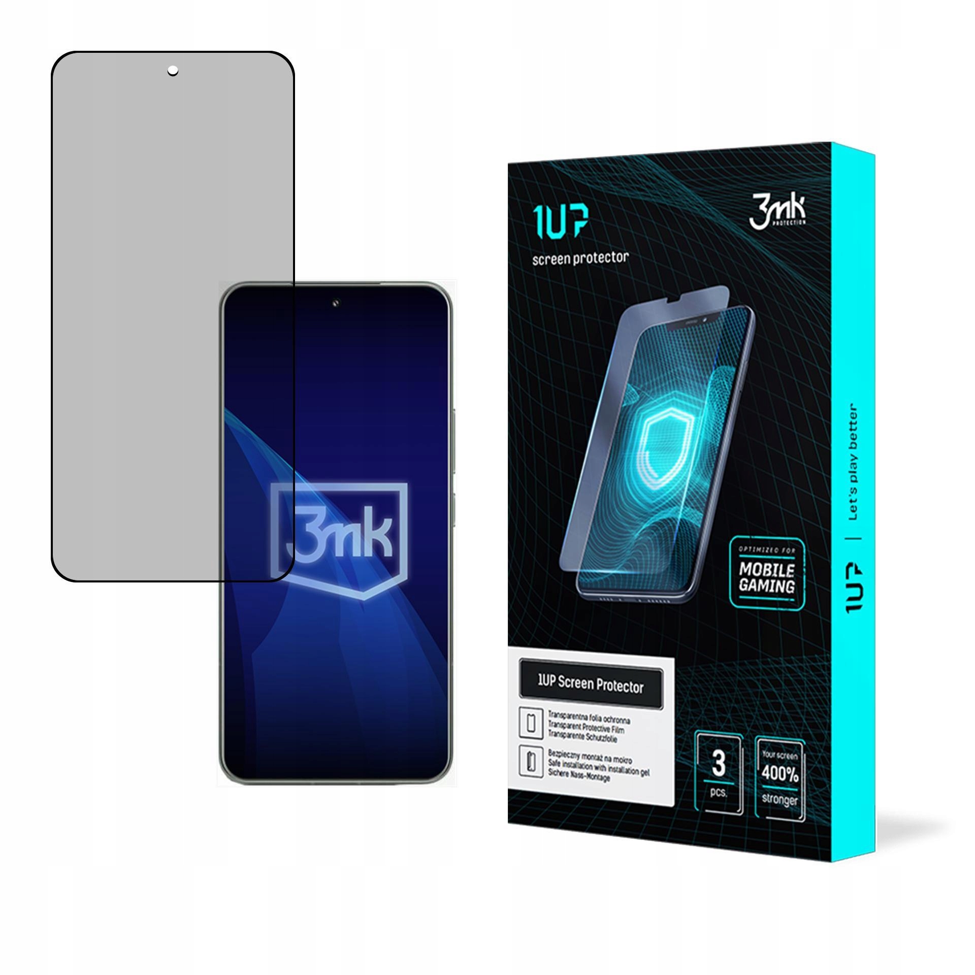 Folia dla graczy 3mk 1UP na Xiaomi 15 Pro 3mk Protection