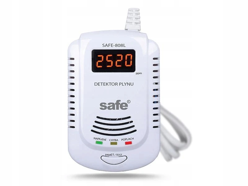 Detektor horľavých plynov Safe 808L