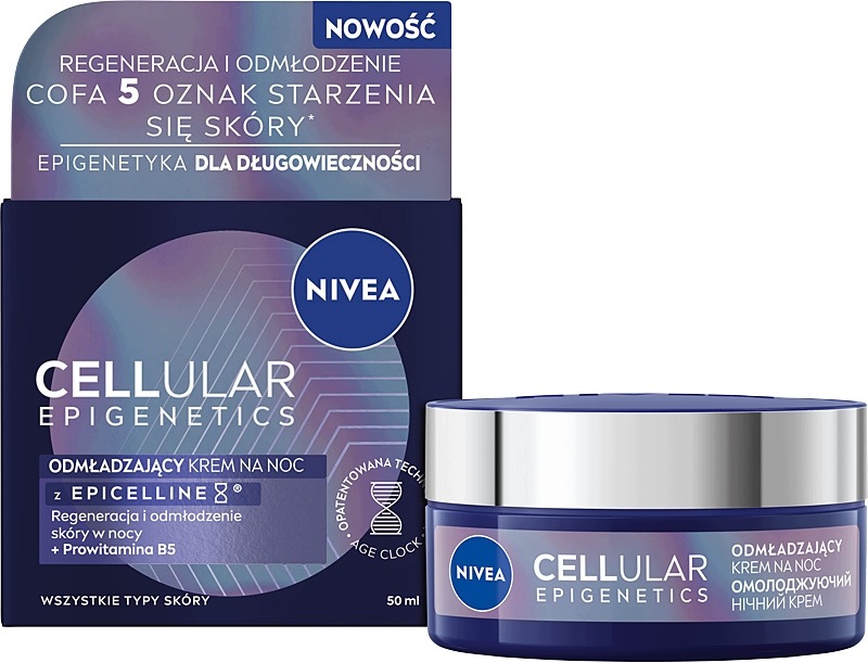 Nivea Cellular Epigenetics omlazující noční krém 50 ml