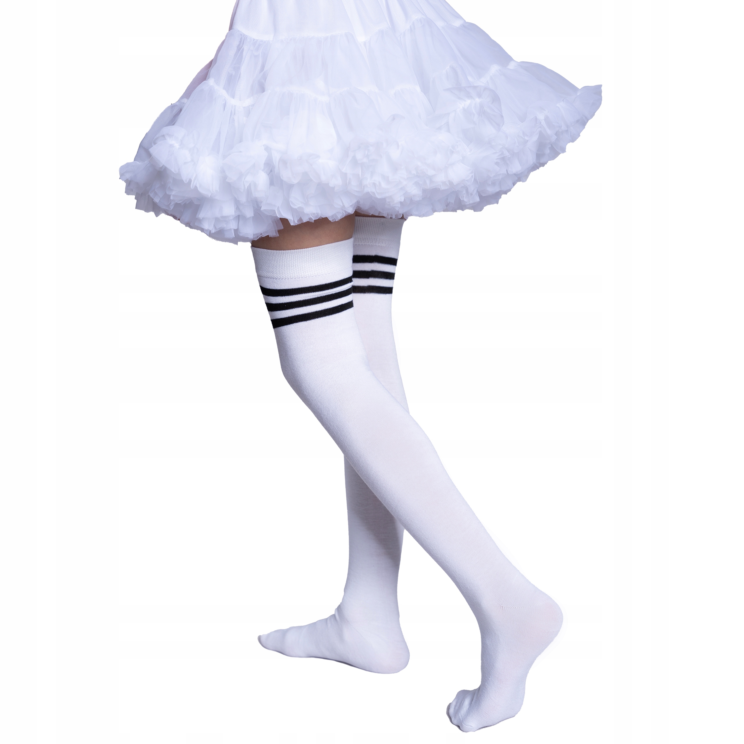 ZAKOLANÓWKI bawełniane dziewczęce SUPER JAKOŚĆ one size Fason zakolanówki