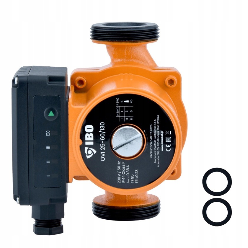 Oběhová Pumpa Ovi 25-60/130 Ibo (5-22W, 230V) elektronická pumpa