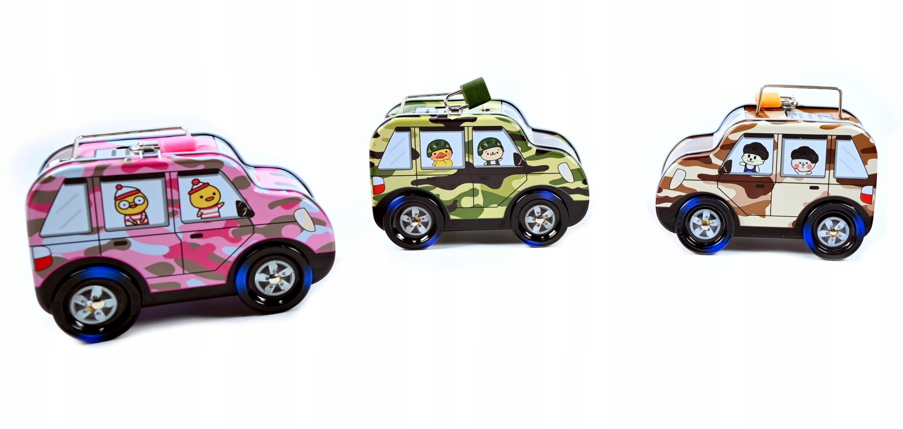 SAMOCHÓD METALOWA SKARBONKA Z KŁÓDKĄ RÓŻNE KOLORY Marka Midex