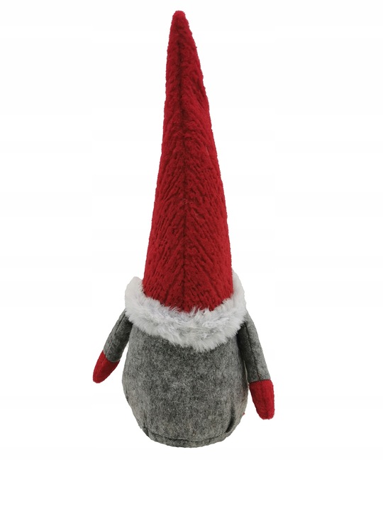 SKRZAT MIKOŁAJ KRASNAL GNOM ŚWIĄTECZNY SIEDZĄCY OZDOBA NA ŚWIĘTA 50CM D1 Wysokość produktu 50 cm