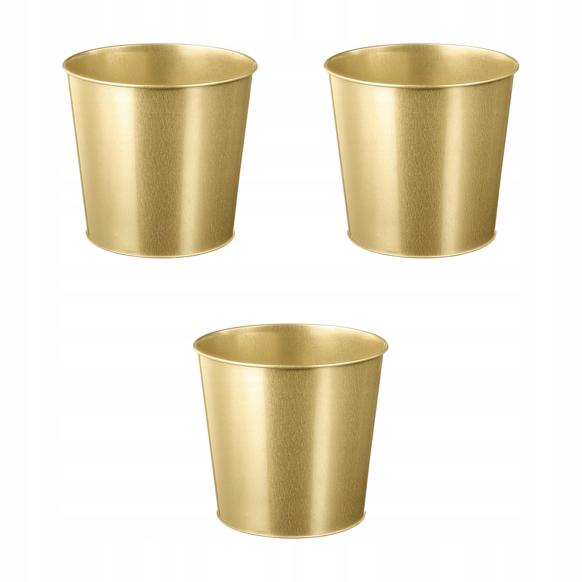 3 ks Obal na mosazný květináč 19 cm elegantní Daidai
