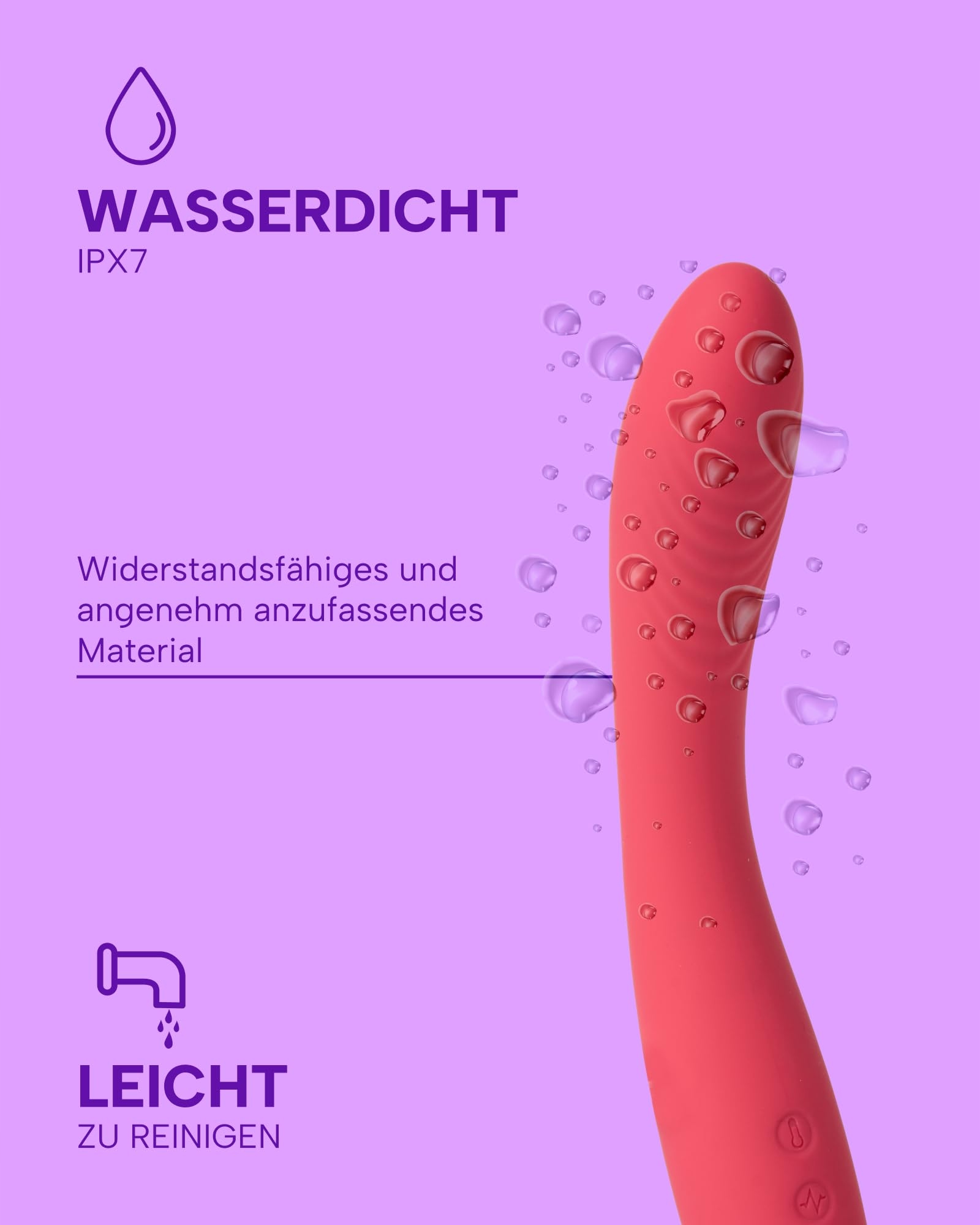 MYSECRETCASE G-Spot Vibrator 22cm Heated Clitoral Stimulator — miniatura 4