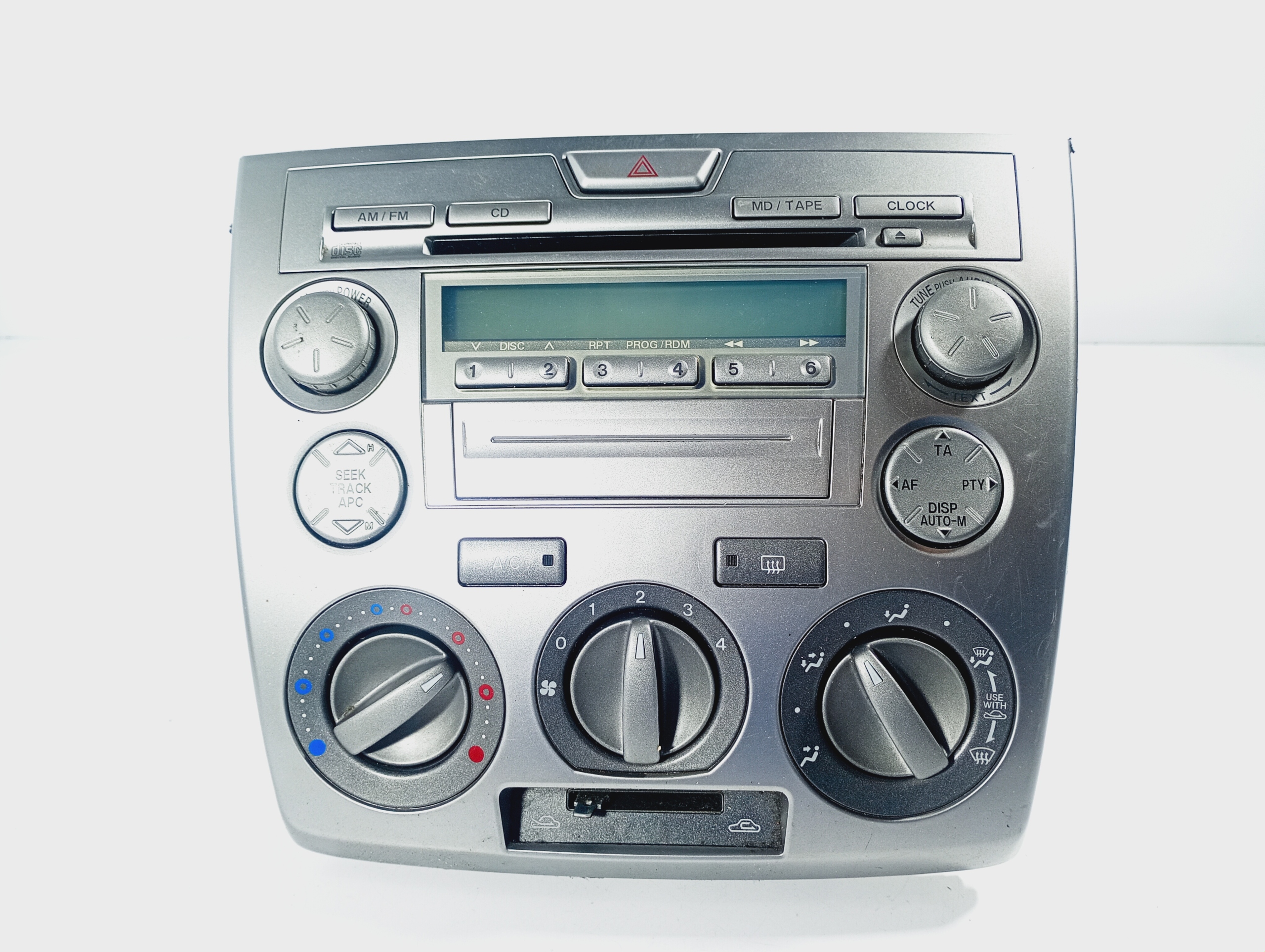 klimabedienteil und radio fehlt code OE 3M7118K876CE Mazda II 2 03-07