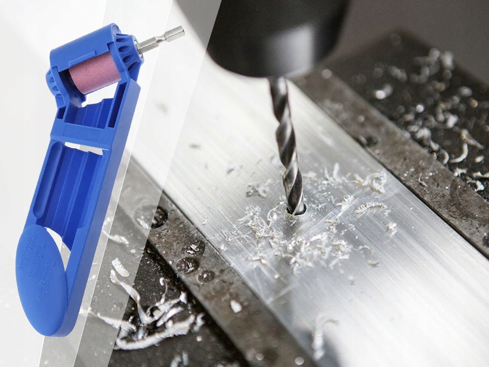 OSTRZAŁKA DO OSTRZENIA WIERTEŁ PRZENOŚNA WKRĘTARKI WIERTARKI WIERTARKA Stan opakowania oryginalne