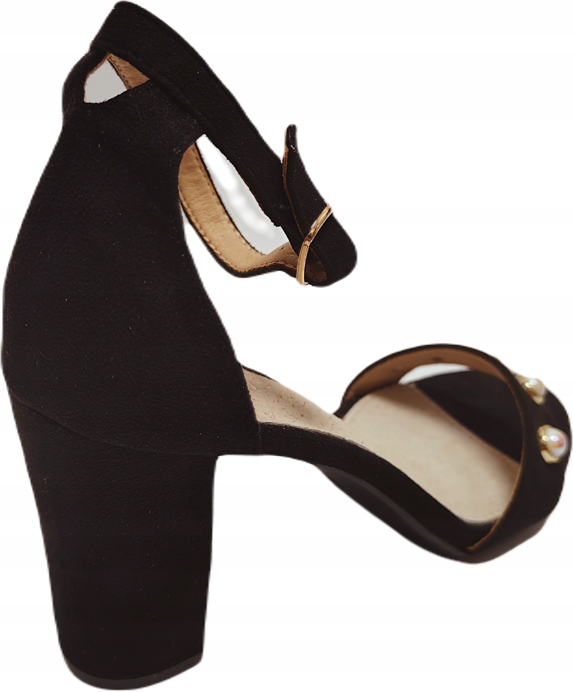 eleganckie sandały S.BARSKI 020A-14 perełki r39 Rozmiar 39