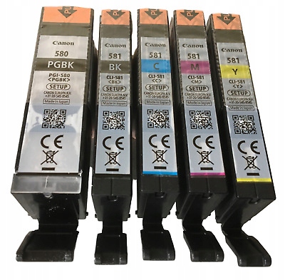 Tusze Canon 580 581 TS6350 TS6351 TS8100 S705 TS705a TS8350 8351 TS9550