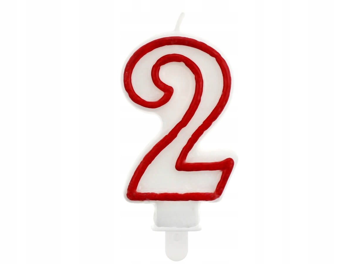 świeczka urodzinowa ''2''  PF-SCC/2 — 2