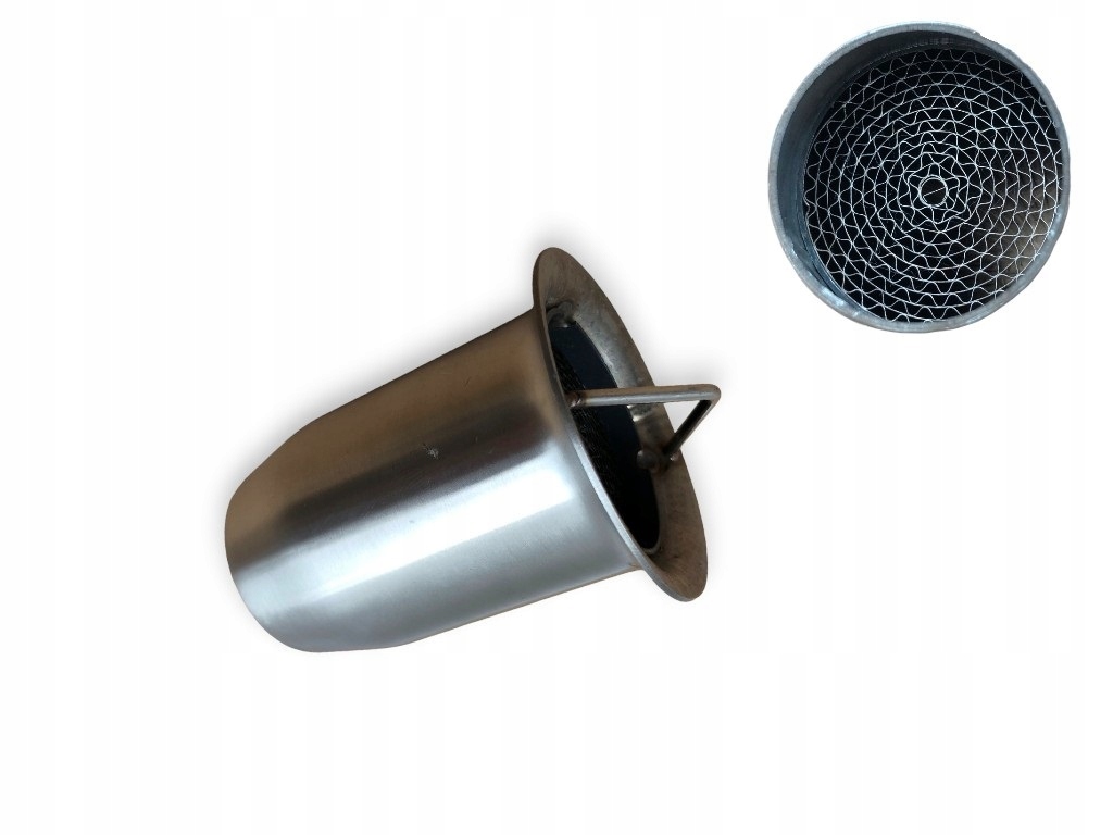 Dbkiller Katalizátor Ztlumení hluku výfuku Ocel Univerzální 60,8 mm