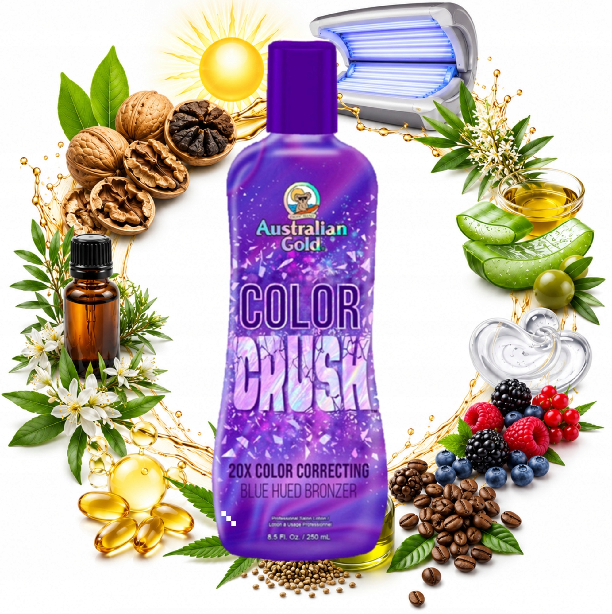 Australian Gold Bronzer Color Crush koryguje zaczerwienienia