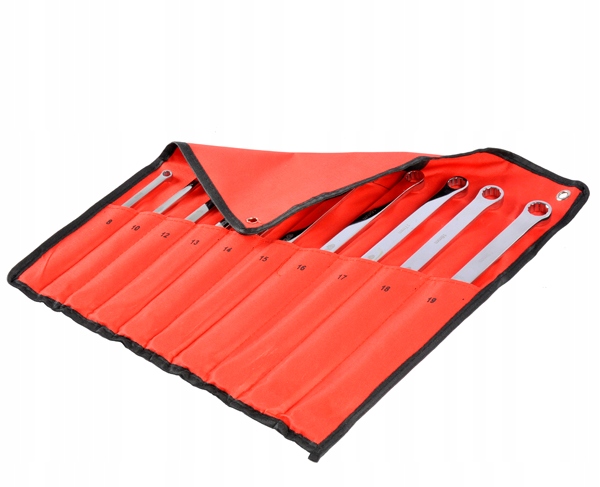 KLUCZE OCZKOWE Z GRZECHOTKĄ 8-19mm 10EL DŁUGIE Kod producenta QS50465