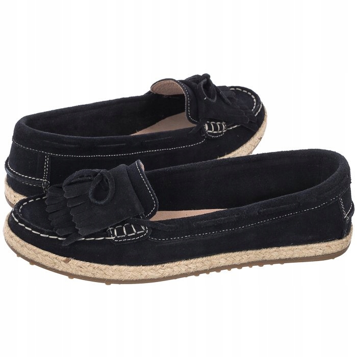 Dámské boty Polobotky Mokasíny Filipe Tmavě modré 9006