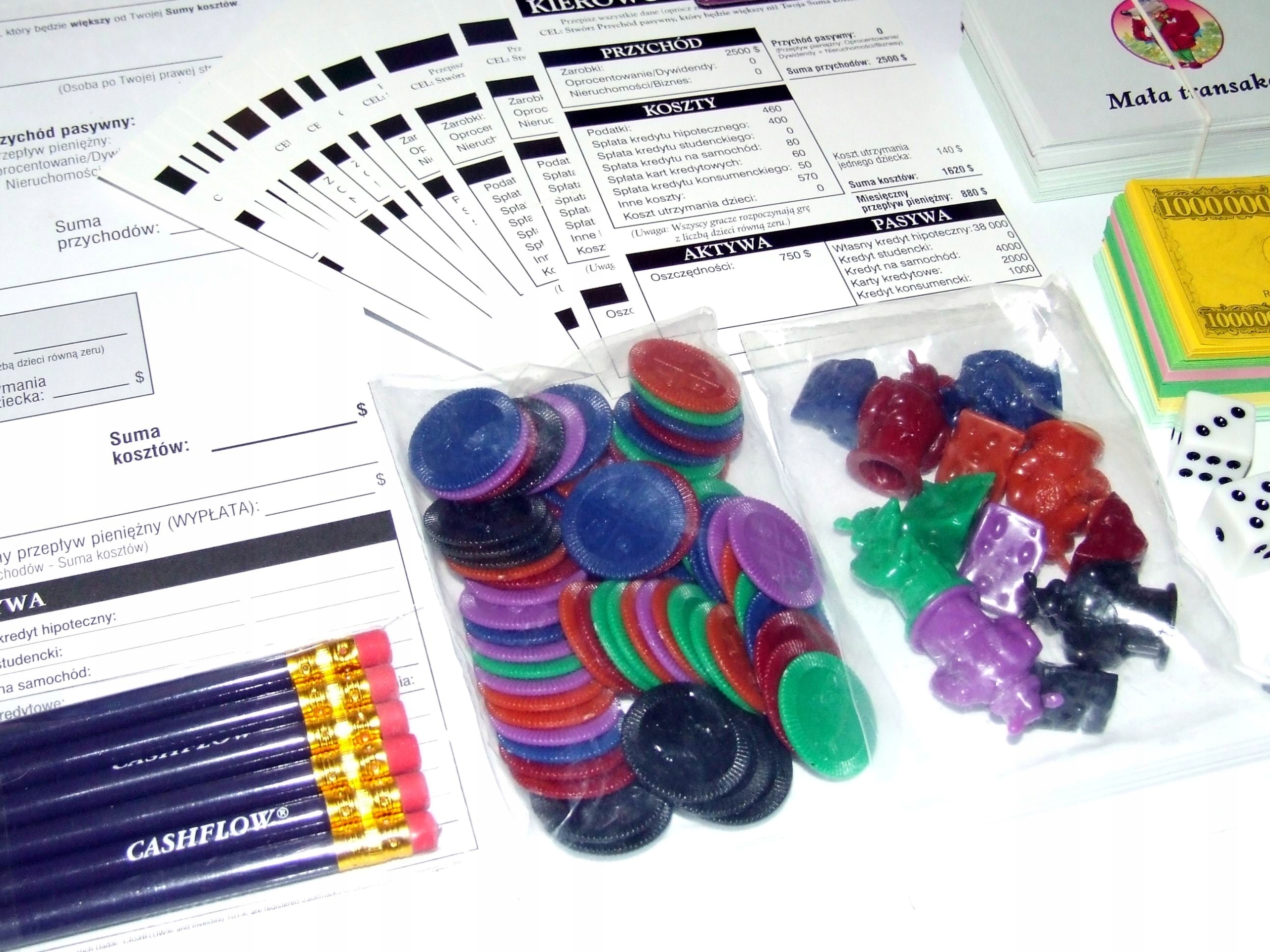 CASHFLOW 101 [PL] polska wersja, BDB Nazwa Cashflow