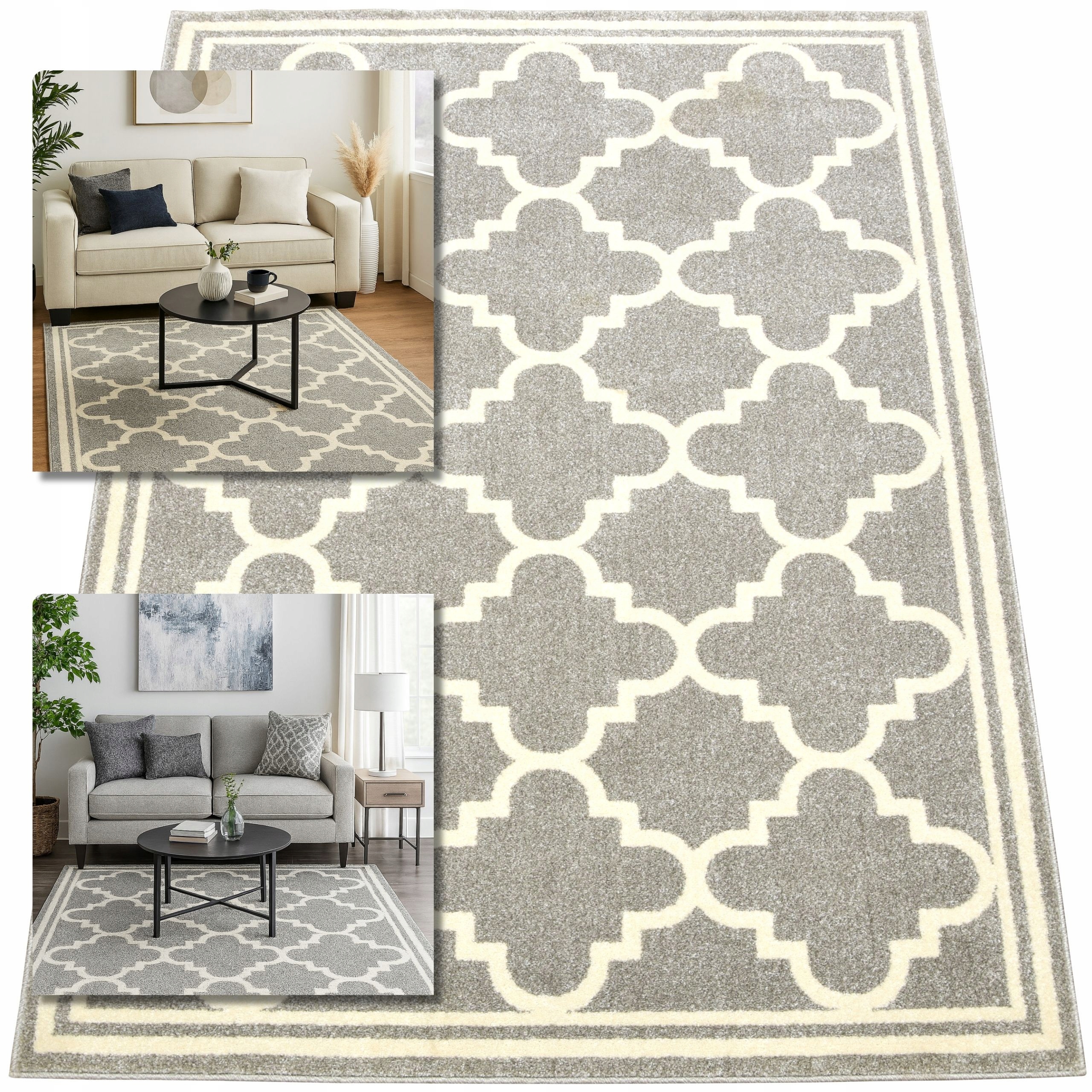 Koberec 240x340 Adventure Šedý Koberce Do Obýváku Loft Moderní Kooberec