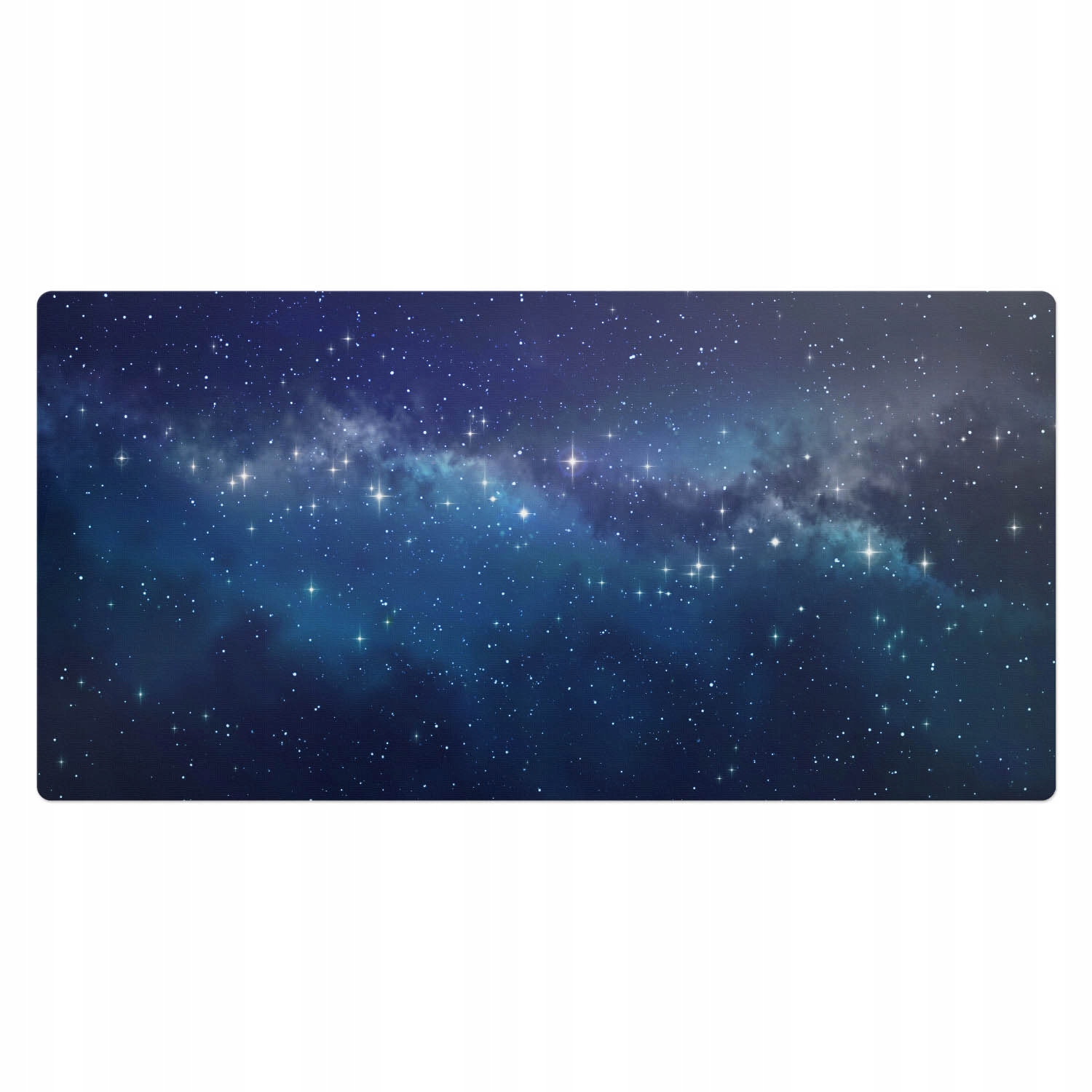 Protiskluzová herní podložka pod myš Vesmírné kouzlo noci 100 x 50 cm