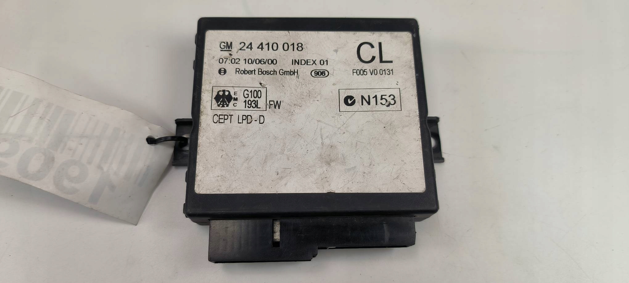 comfort control unit 24410018 OPEL ASTRA G