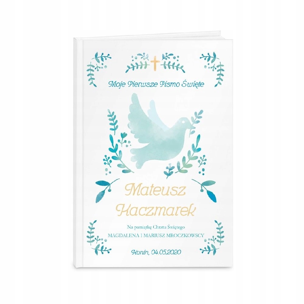 

Biblia Przeent Na Roczek Komunia Dziecka Nadruk