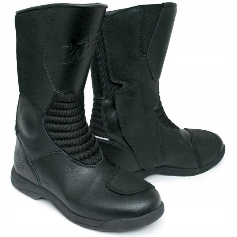 Čierne Vodotesné Motocyklové Topánky W2 Tour Rainproof Veľ. 39