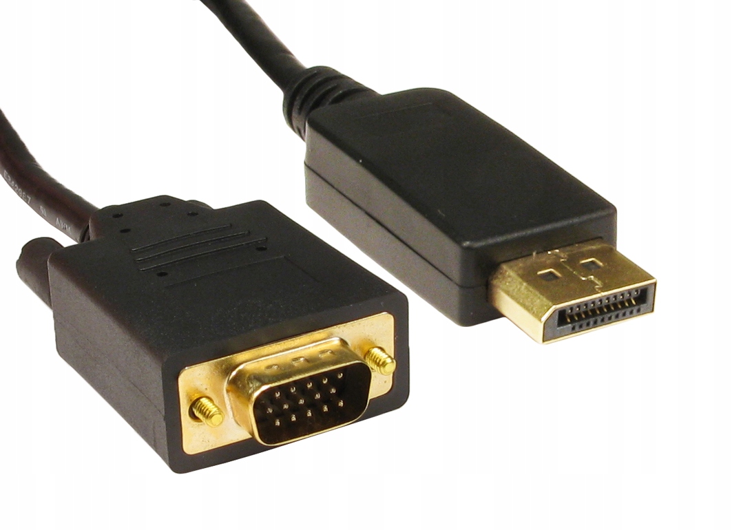 Kabel Adapter DisplayPort DP do VGA 2 m full HD 2m Marka inna