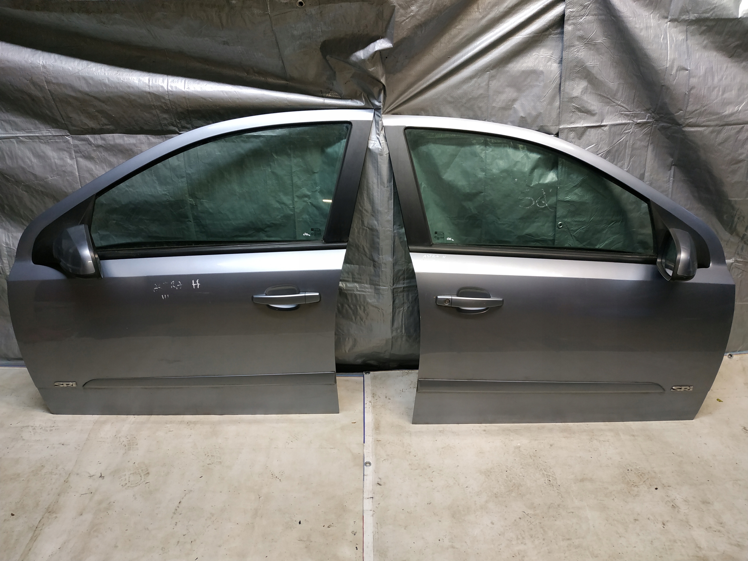 DRZWI PRAWE LEWE PRZEDNIE PRZÓD OPEL ASTRA H 5D