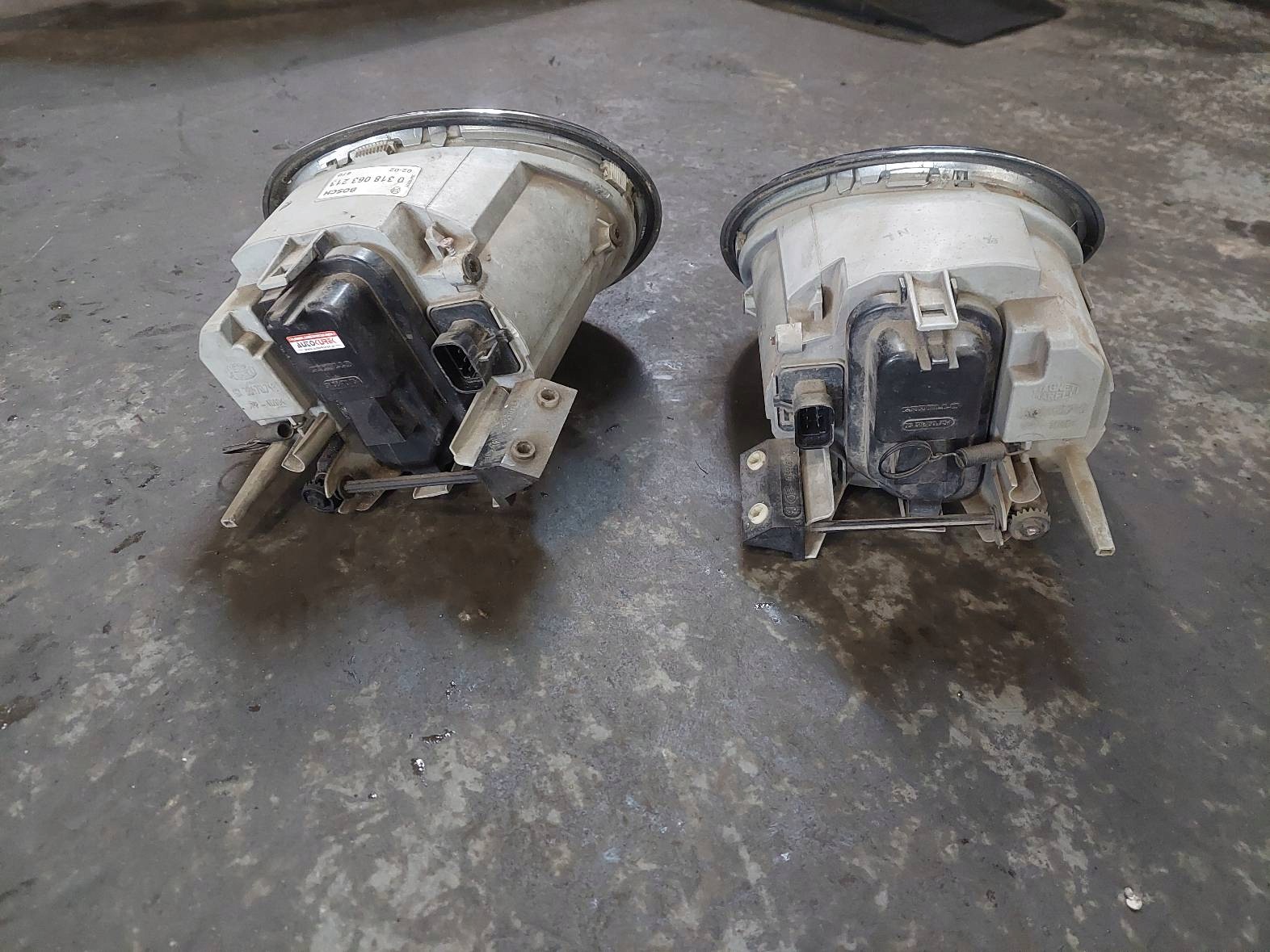 complete front bonnet bumper light LANCIA LYBRA and 632