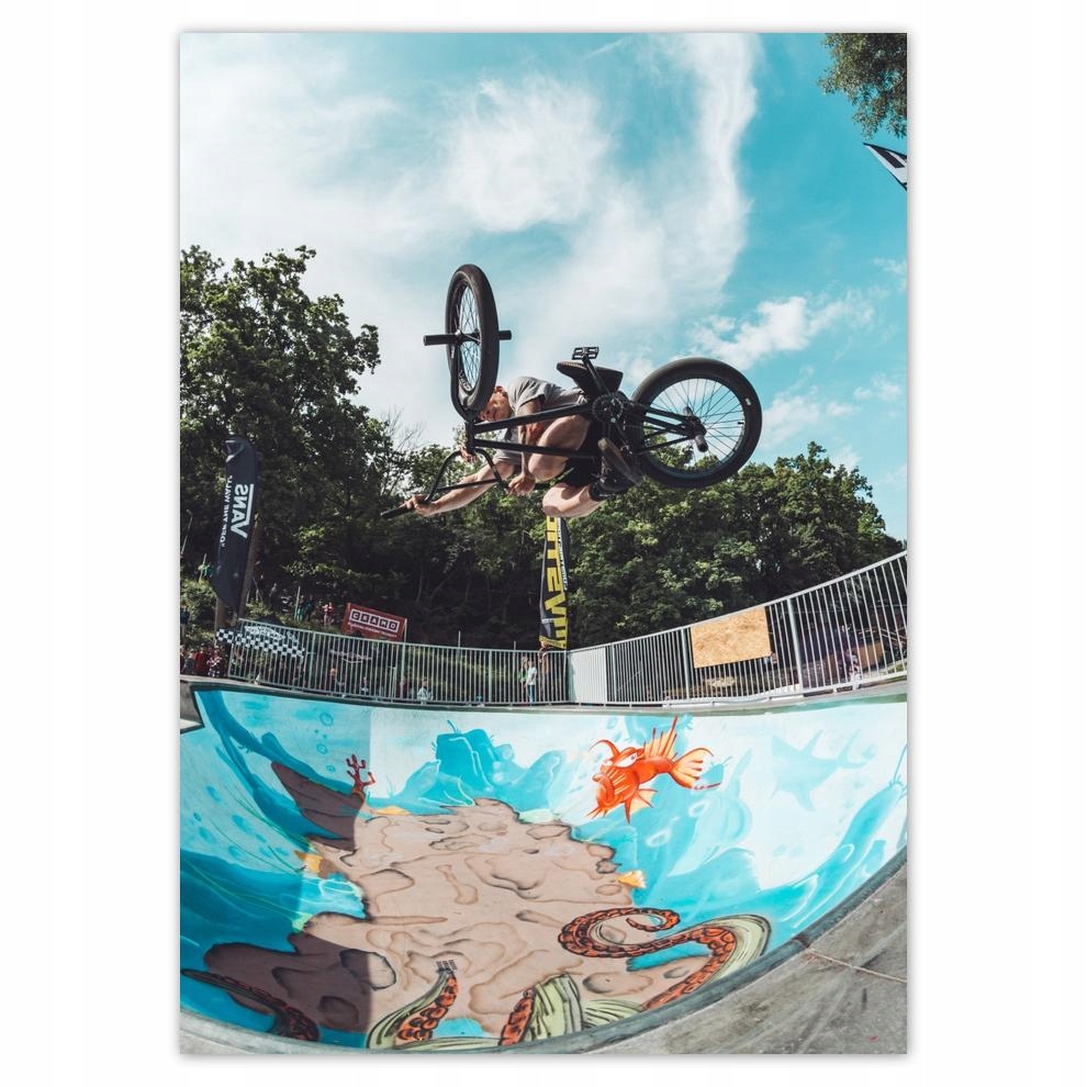 

Naklejki 50x70 Bmx Sport wyczynowy Skoki