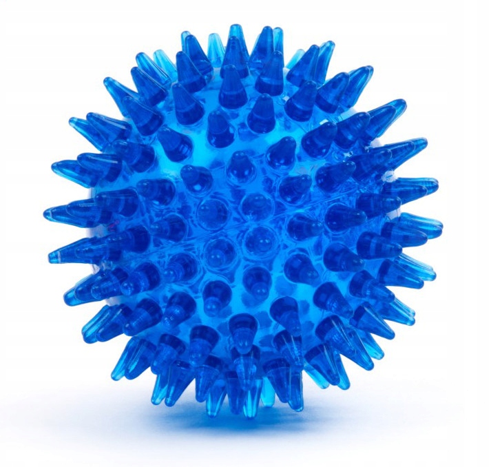 

Jk Animals miękka piłka z kolcami 6cm blue
